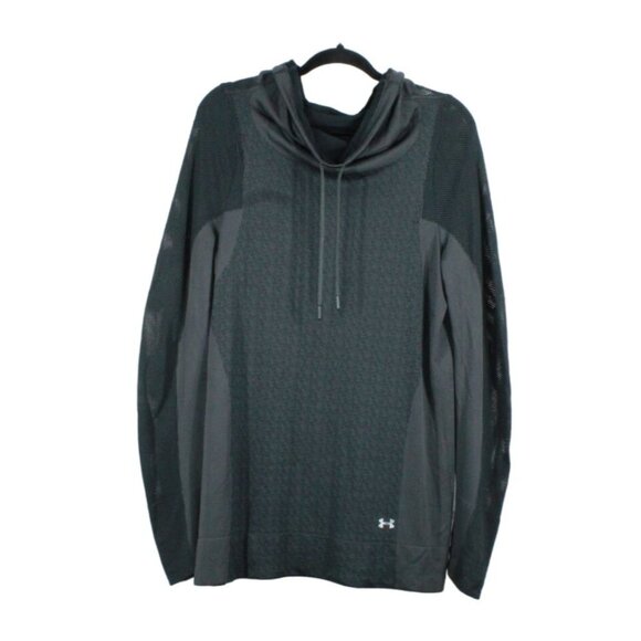 Under Armour Mens Size XL HeatGear Hoodie Fitted Long Sleeve Performance Top - Picture 1 of 8